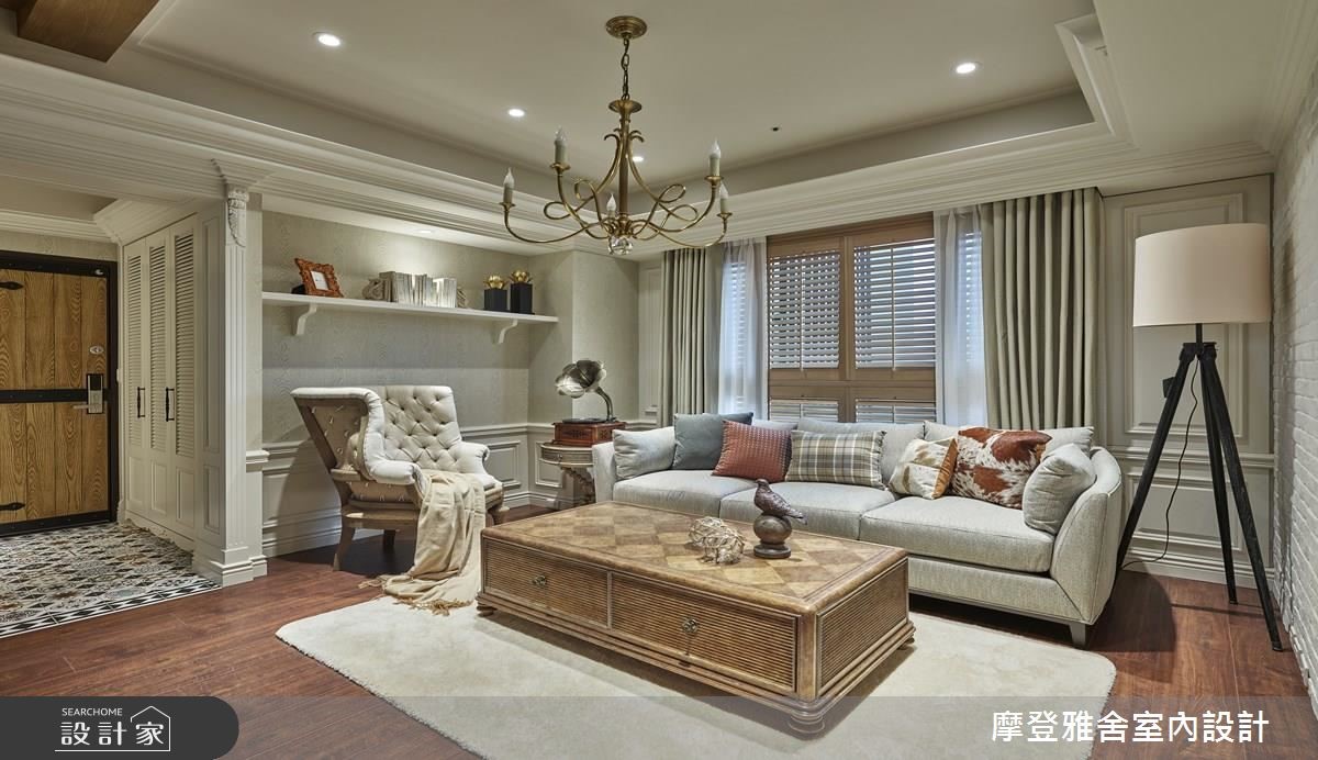 流畅动线与清新气息，打造欧美混血乡村宅